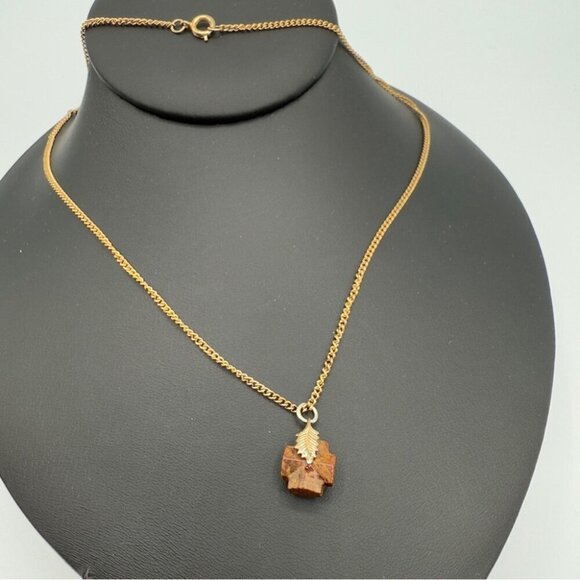 Dainty Wooden Cross Pendant Necklace - Picture 4 of 15